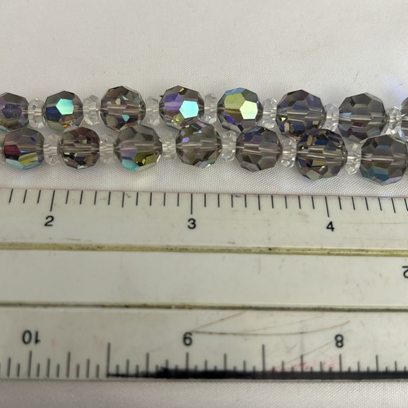 Swarovski Rare Original Graduated Strand Starlight Crystal Beads making jewelry - Picture 4 of 16